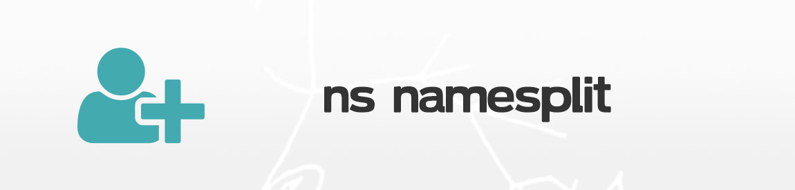 NS NameSplit
